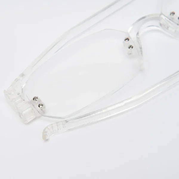 Compact Fold Flat Readers Crystal Clear 101 D NF