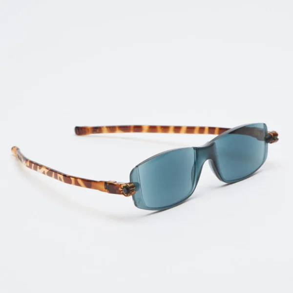 Fold flat reader sun glasses Tortoise 1022 SR C2
