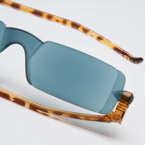 Fold flat reading sun glasses Tortoise 1022 D C1